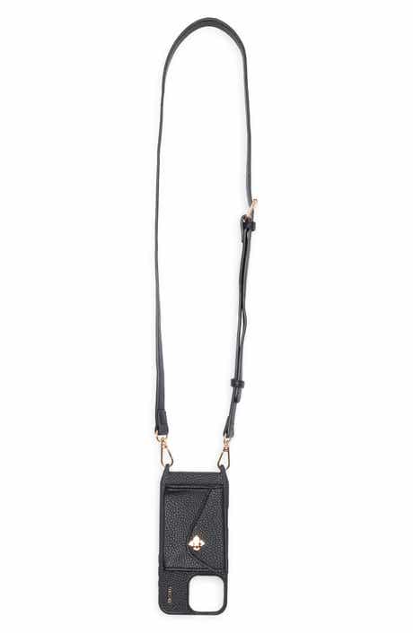iPhone 16 Pro Max Leather Wallet Crossbody Case