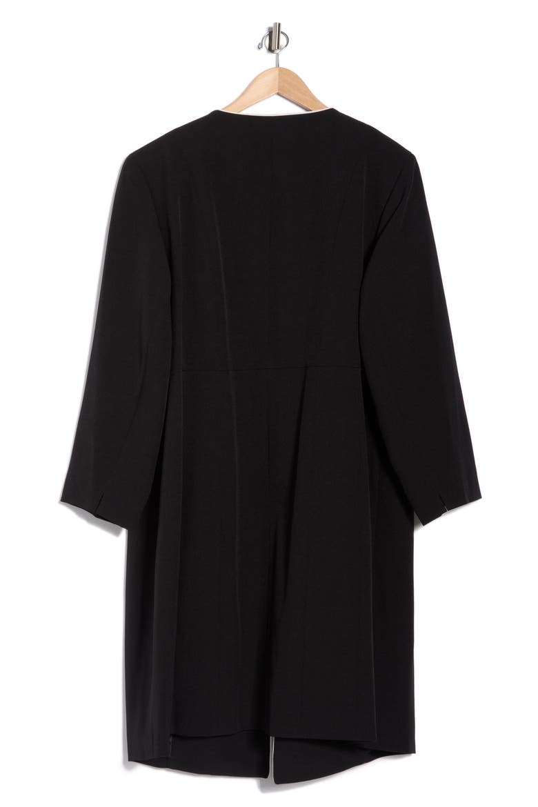 Corded Topper, Alternate, color, BLACK/ VANILLA ICE