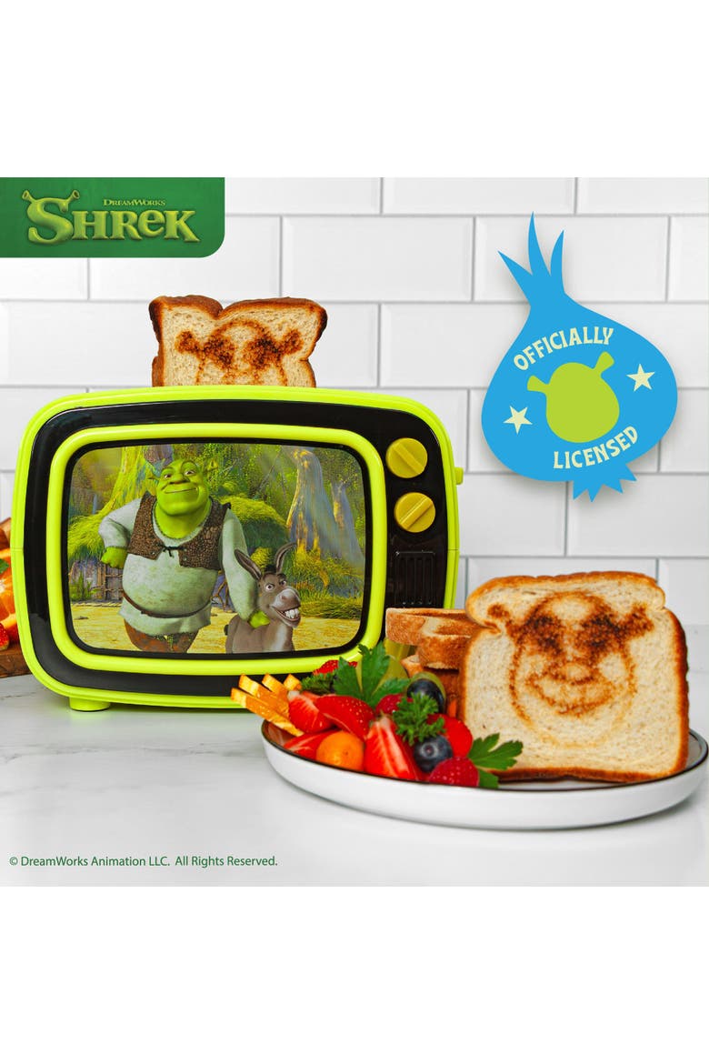 Shrek TV 2-Slice Toaster, Alternate, color, None