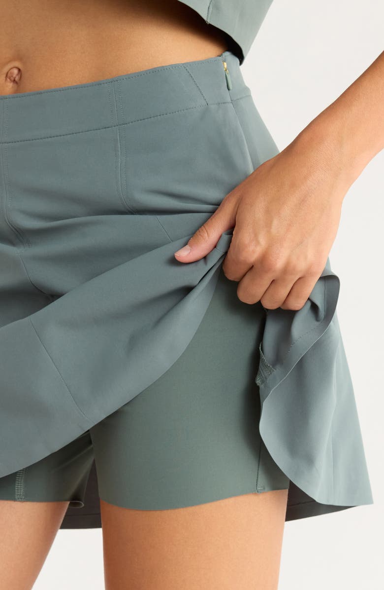 Rhone Mirage UPF 50+ Skort, Alternate, color, Green Smoke