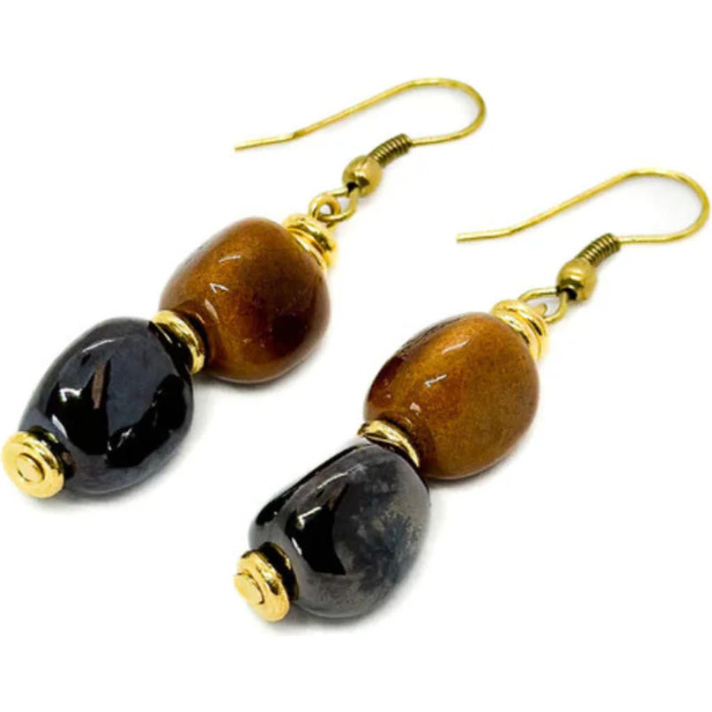 Kazuri Earth Collection - Safari Earrings in Multi  product