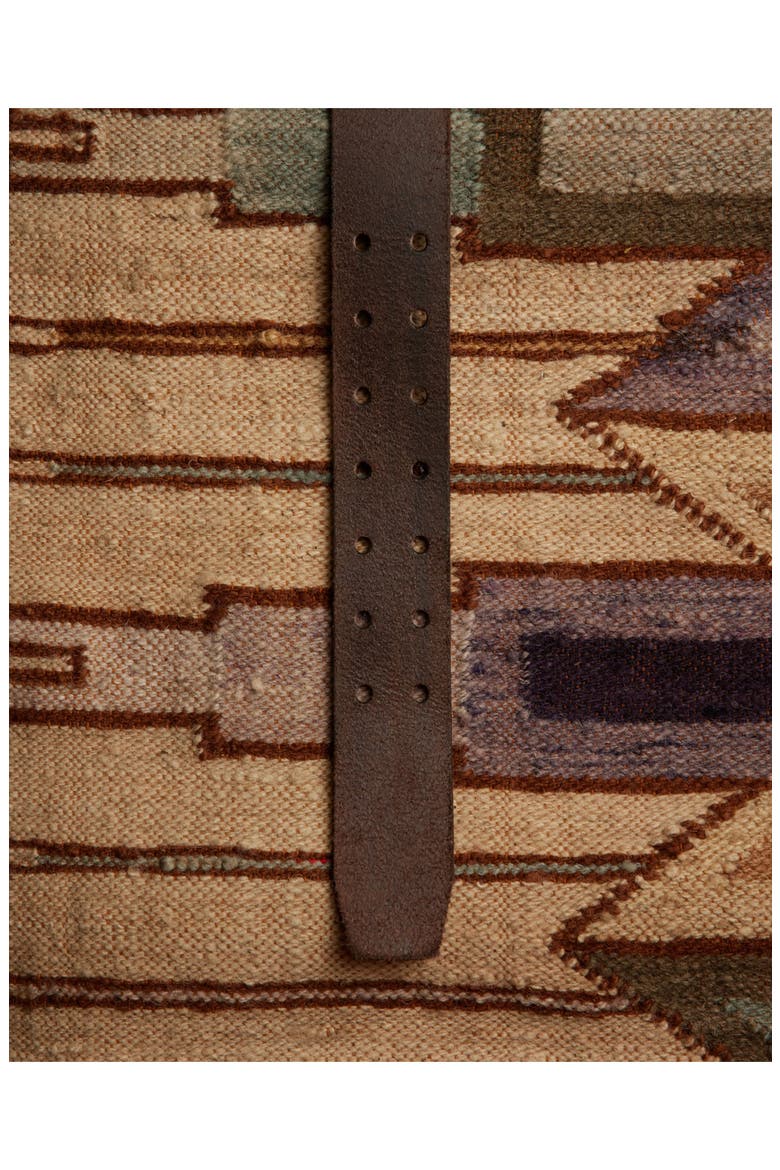 Tasha Leather Belt, Alternate, color, BROWN