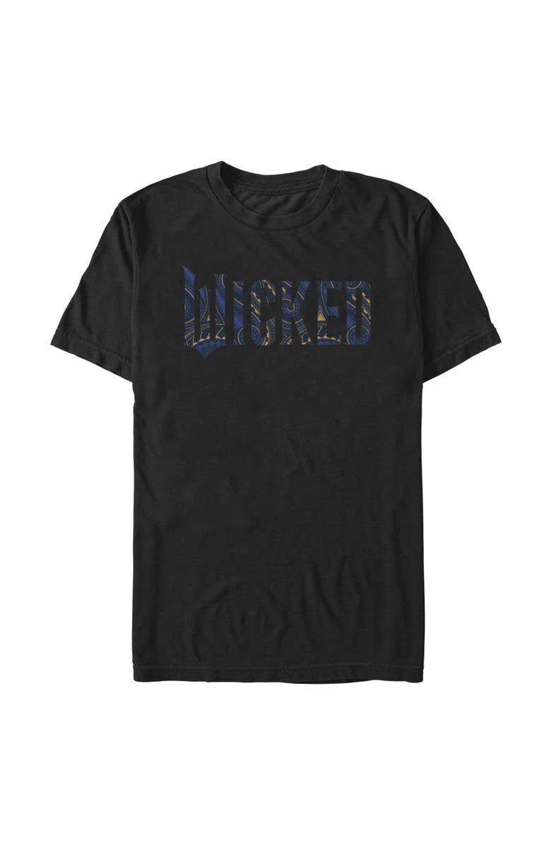 Wicked: For Good Men's Wicked For Good Official Geometric Logo  Graphic T-Shirt, Main, color, Black