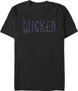 Wicked: For Good Men's Wicked For Good Official Geometric Logo Graphic T-Shirt