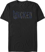Wicked: For Good Men's Official Geometric Logo Short Sleeve Graphic T-Shirt
