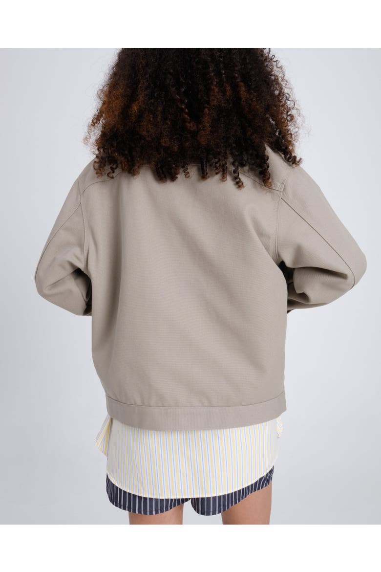 Work Jacket, Alternate, color, GREY CANVAS