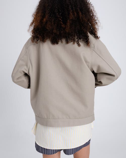 Hommegirls Work Jacket Grey Canvas