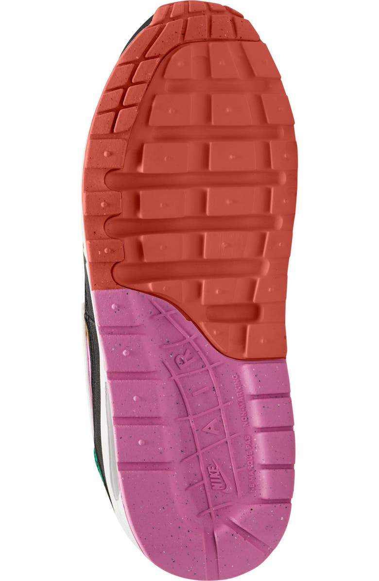 Nike Kids' Air Max 1 Sneaker, Alternate, color, 001 Black/White