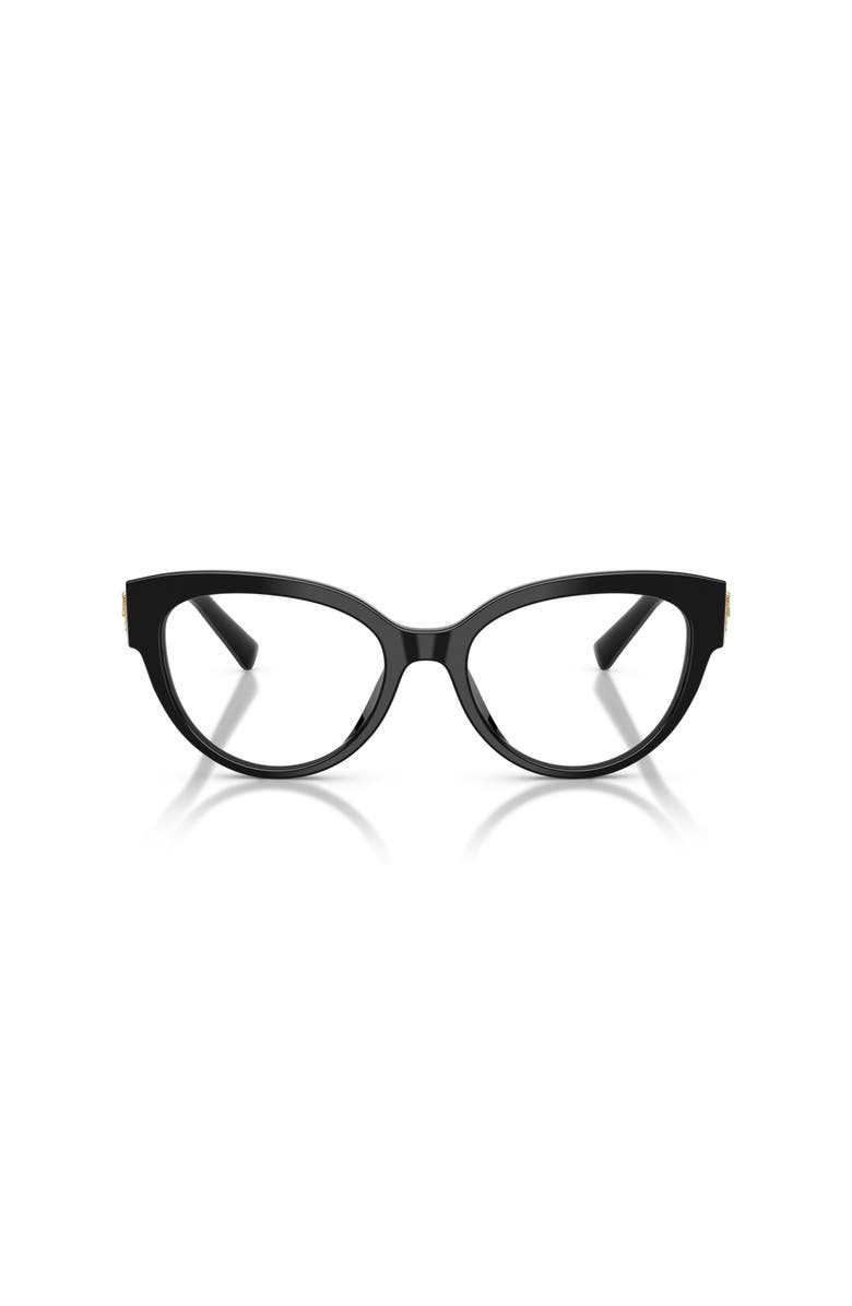 Dolce&Gabbana 52mm Cat Eye optical glasses, Alternate, color, Black