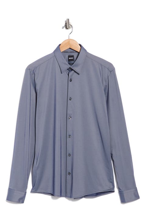 Slim Fit Roan Kent Button-Up Shirt