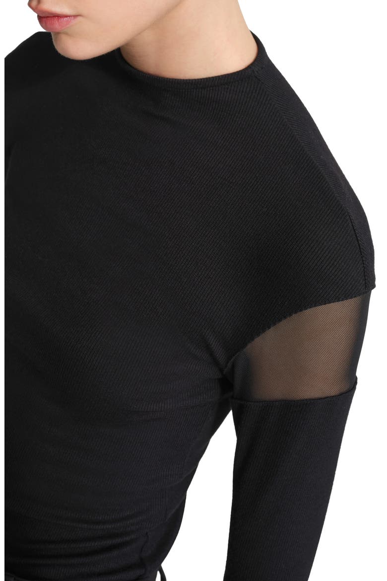 Aiva Top, Alternate, color, BLACK
