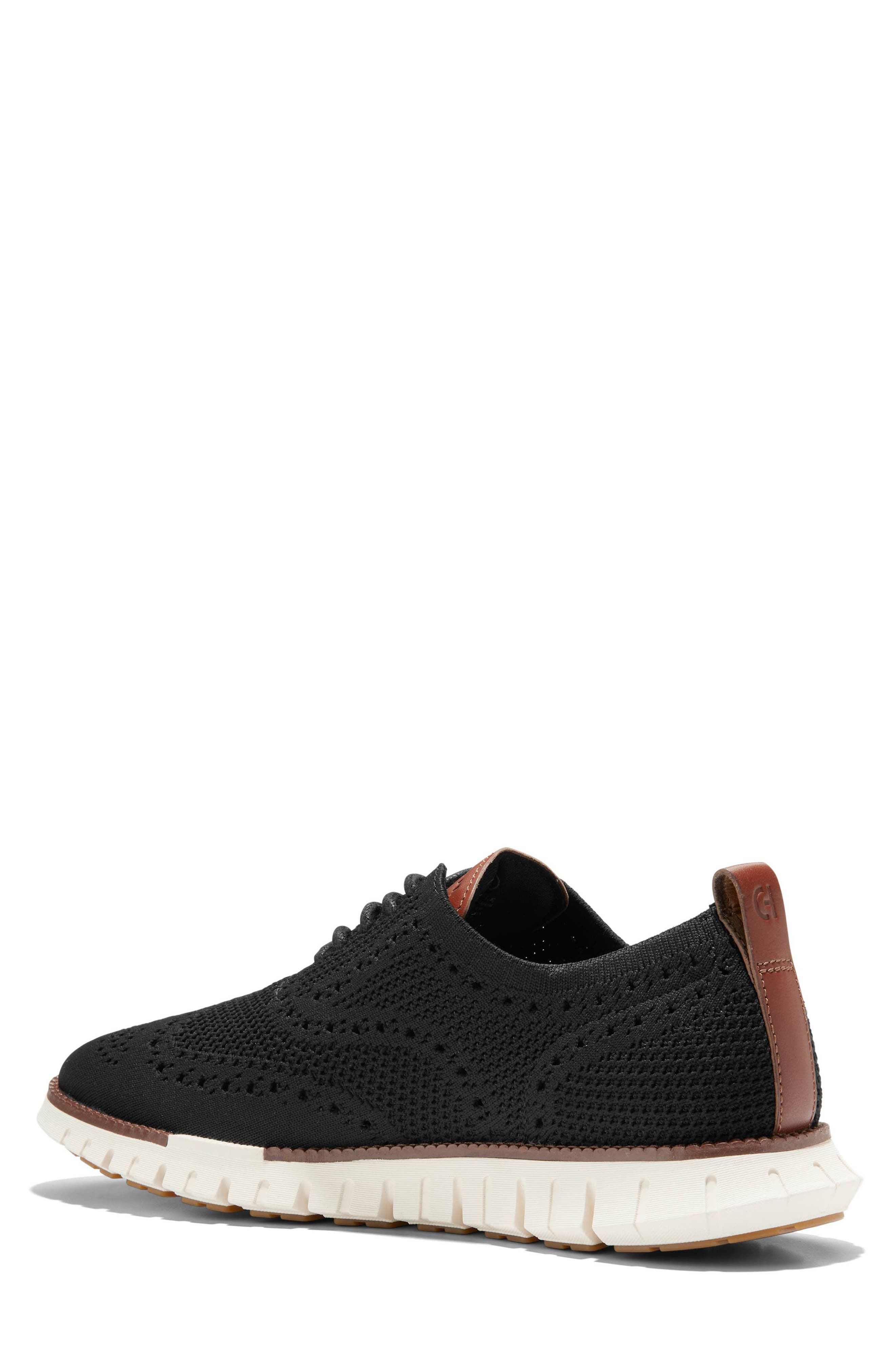 Cole Haan ZeroGrand Remastered Stitchlite<sup>™</sup> Oxford, Alternate, color, Black/Ivor