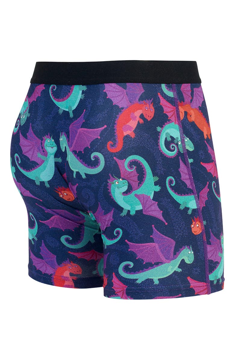 WARRIORS AND SCHOLARS Dragons Boxer Briefs, Alternate, color,