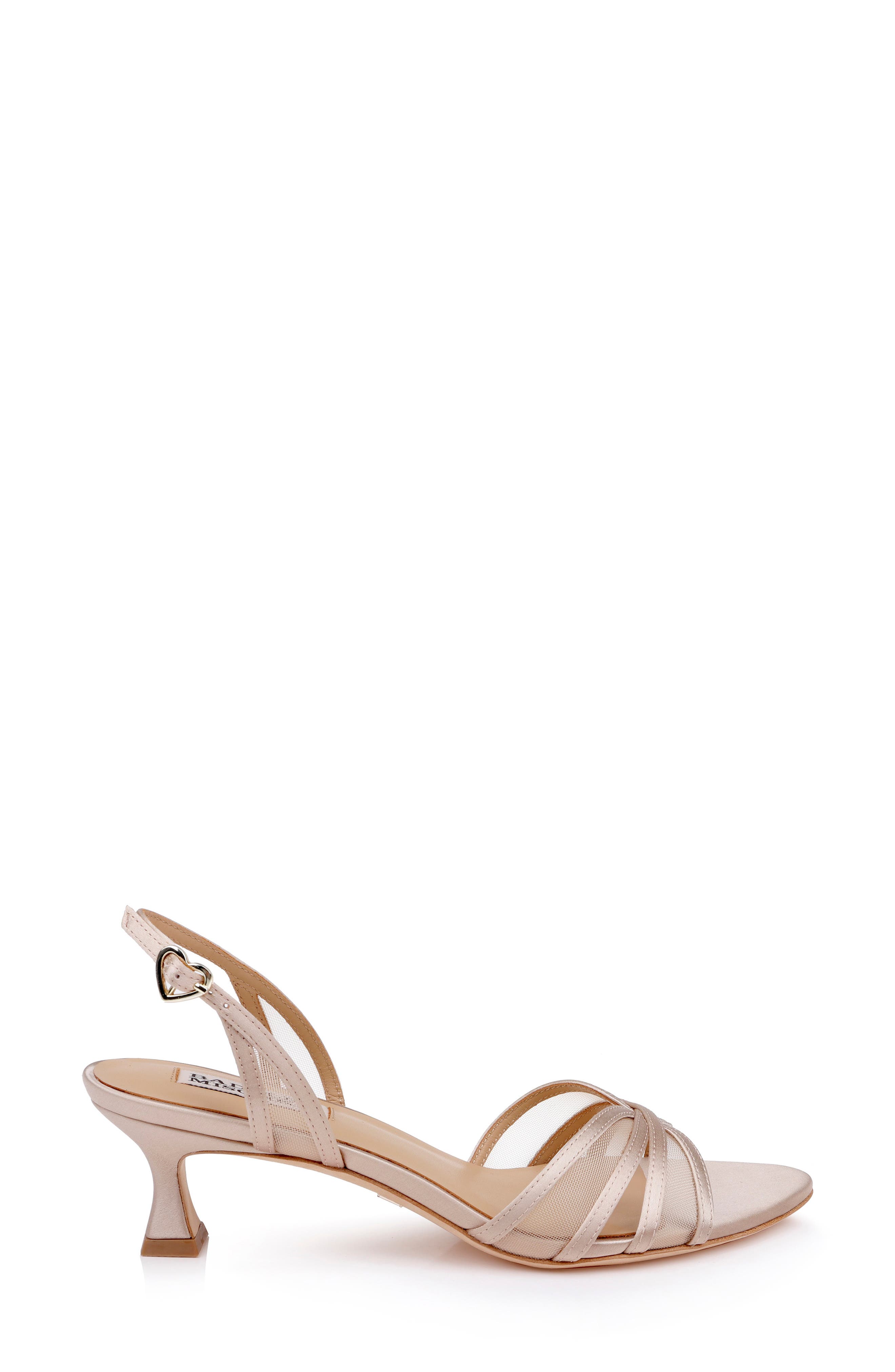 Yoana Sandal, Alternate, color, NUDE SATIN