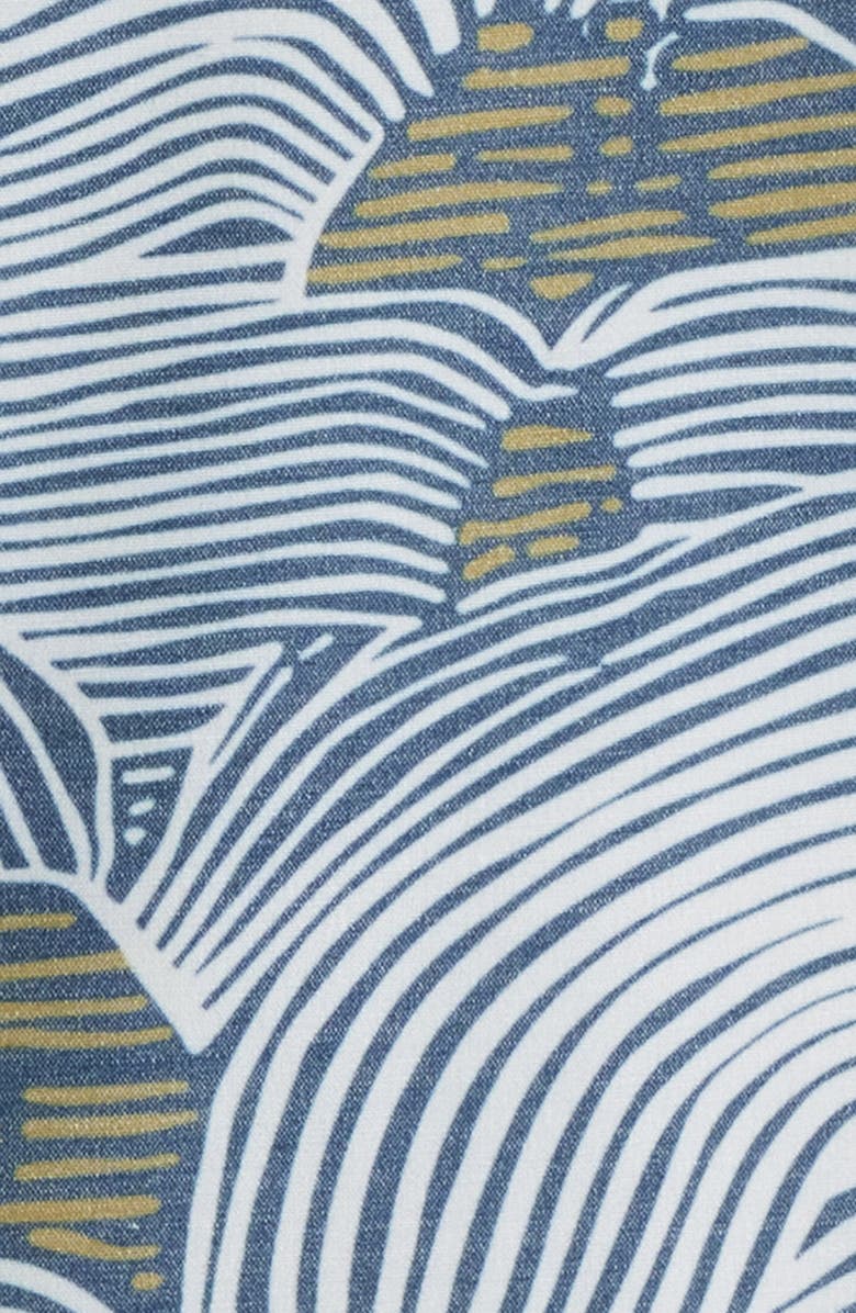 DARK SEAS Bobby Button-Up Shirt, Alternate, color, Navy/ Gold