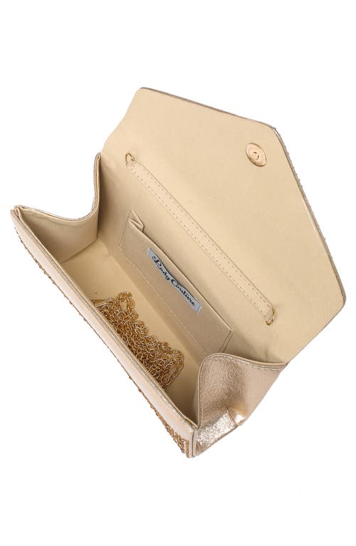 Lady Couture Rhinestone Envelope Clutch