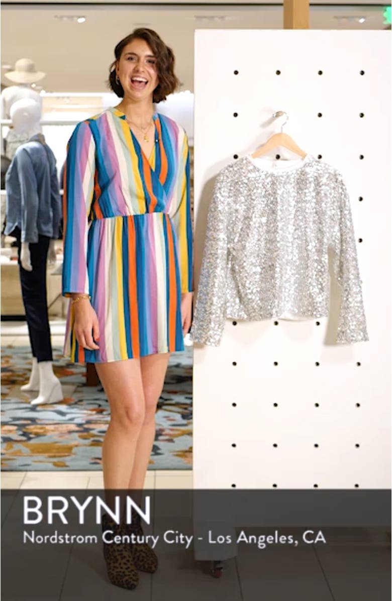 Sequin Sweatshirt, sales video thumbnail