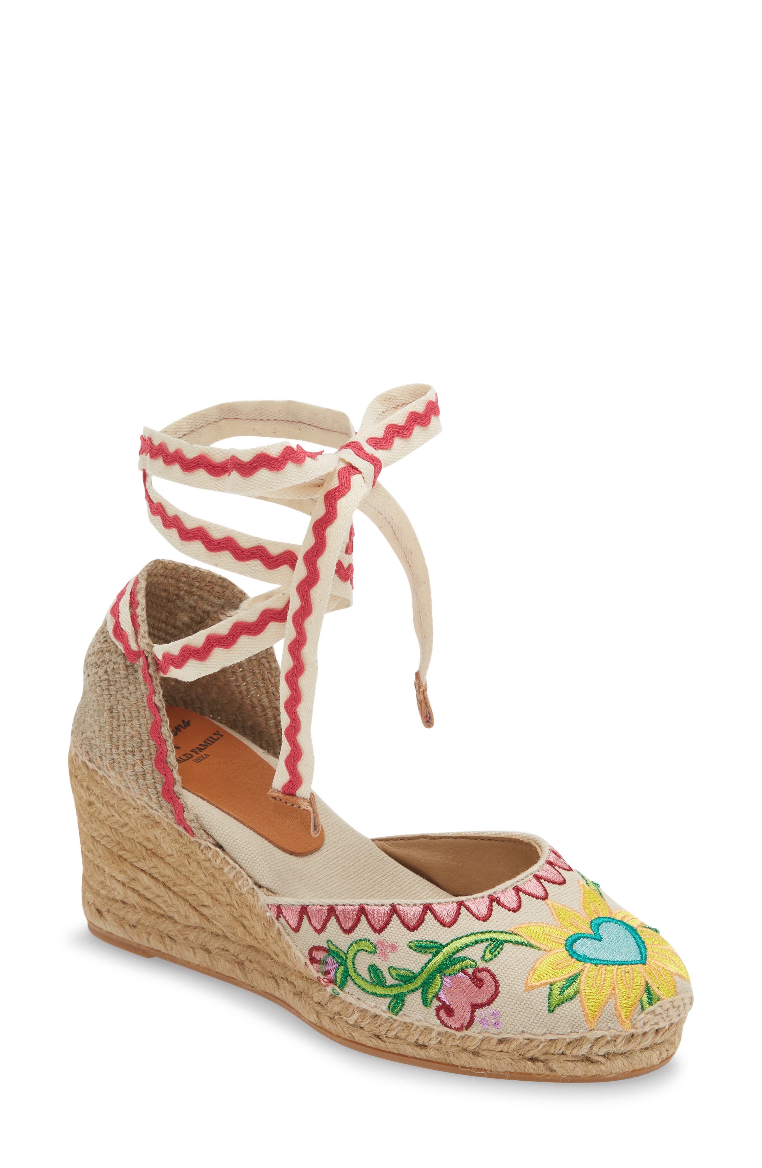 Toni Pons Lace-Up Espadrille, Main, color, 