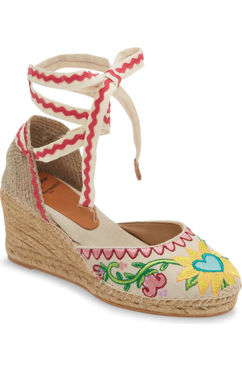 Toni Pons Lace-Up Espadrille, Main, color,