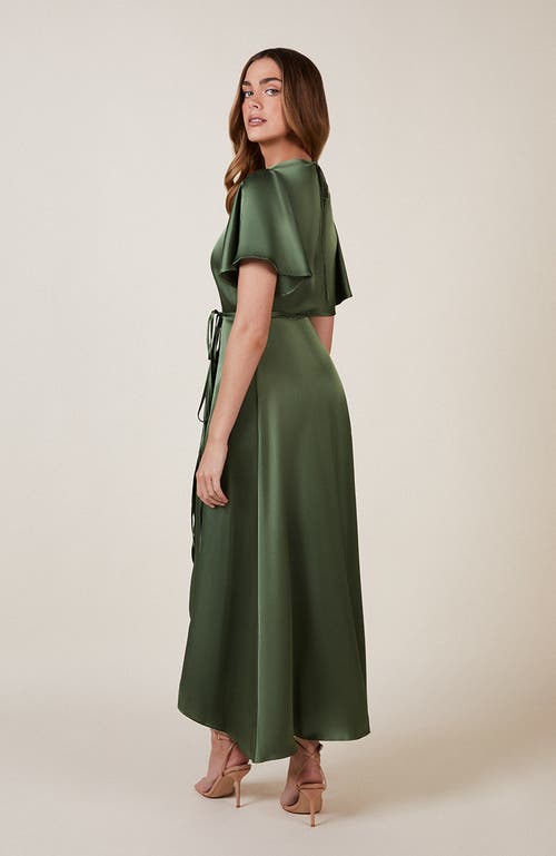 Rewritten Florence Waterfall Hem Dress
