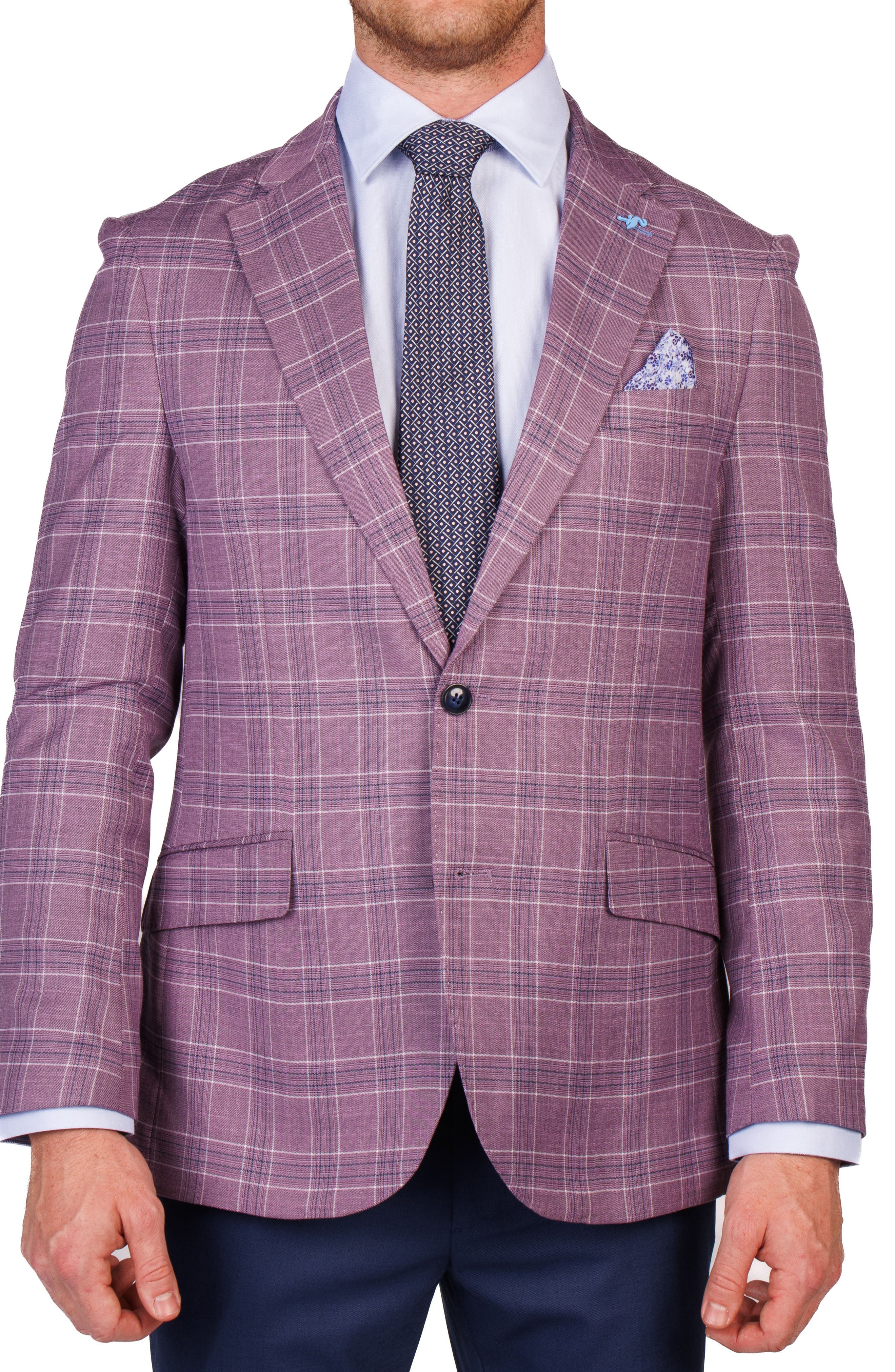 TailorByrd Shadow Plaid Sport Coat