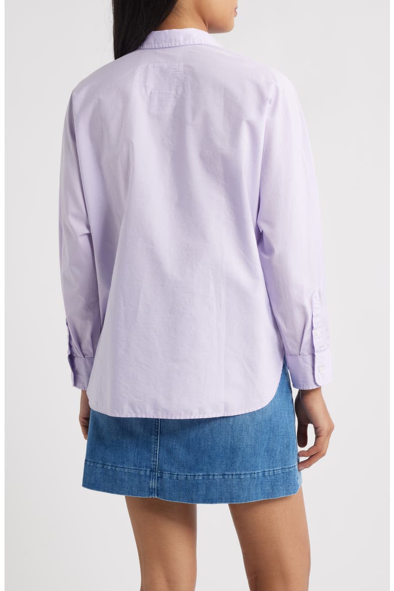 Continuous Button-Up Shirt, Alternate, color, LIGHT PURPLE