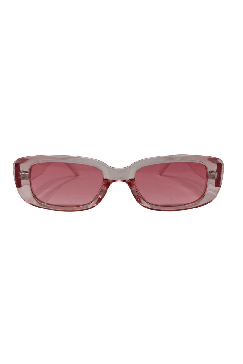 The Sophisticate Sunglasses with Polarized Lens, Main, color, Pink Clear