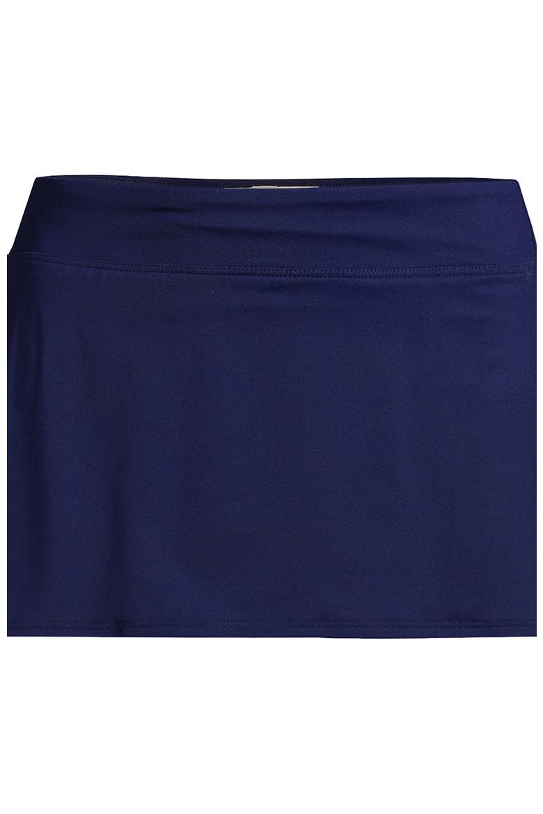 Mini Swim Skirt, Alternate, color, Deep Sea Navy