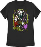 The Nightmare Before Christmas Women's The Nightmare Before Christmas Boogie's Boys Crew  Graphic T-Shirt