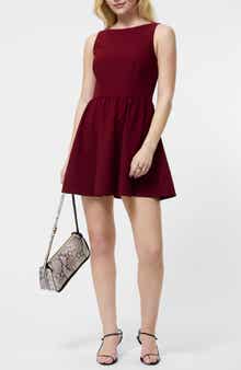 French Connection Azra Sleeveless Twill Minidress