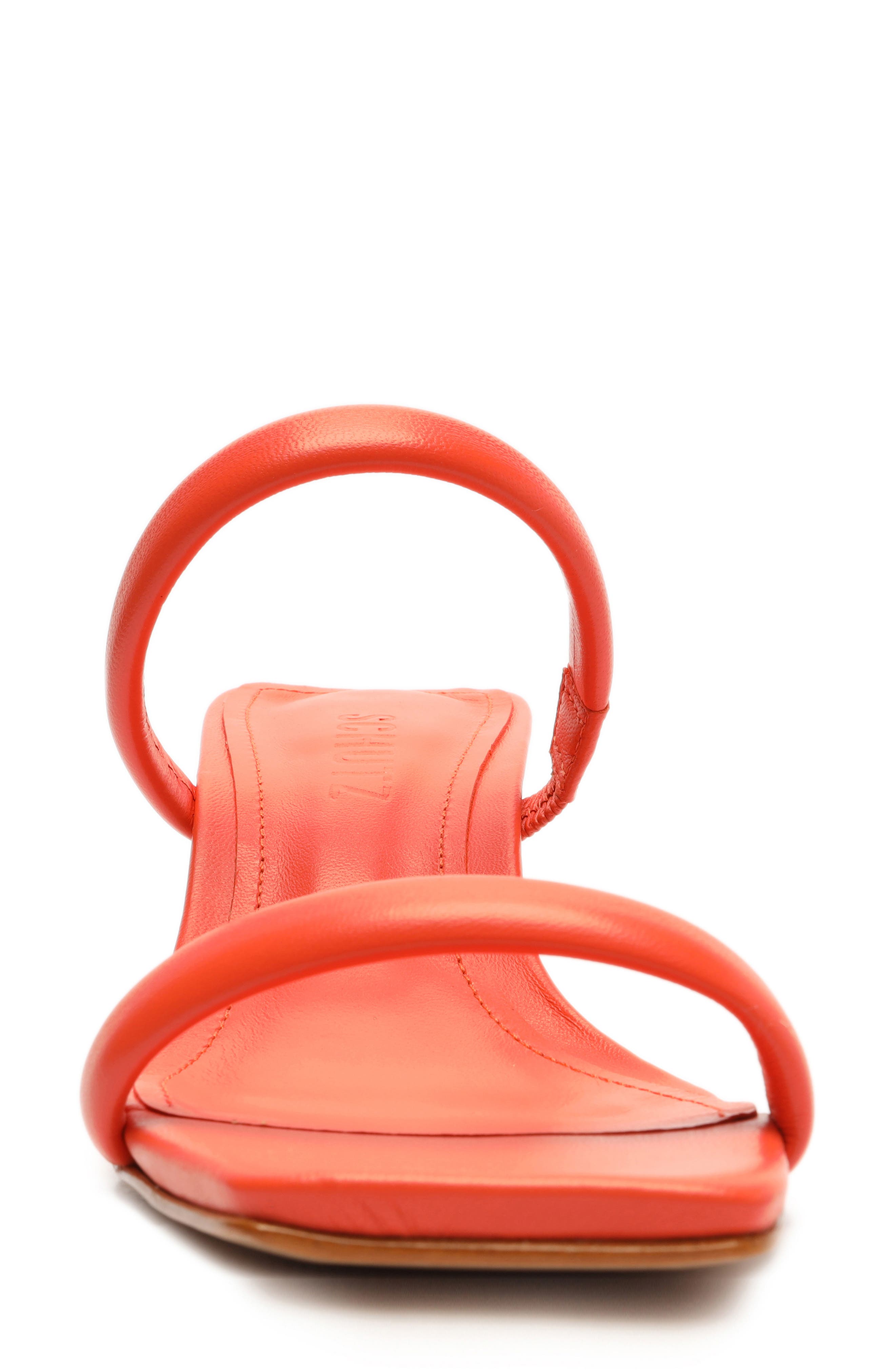 Ully Block Heel Sandal, Alternate, color, CORAL