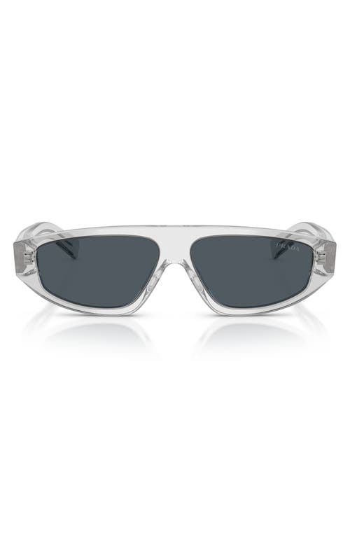 Prada 58mm Irregular Sunglasses