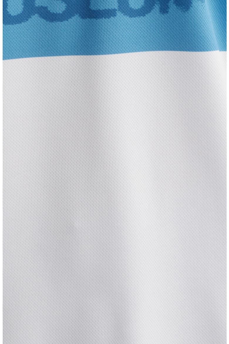 Banded Sando Johnny Collar Short Sleeve Club Jersey, Alternate, color, CONCRETE WHITE