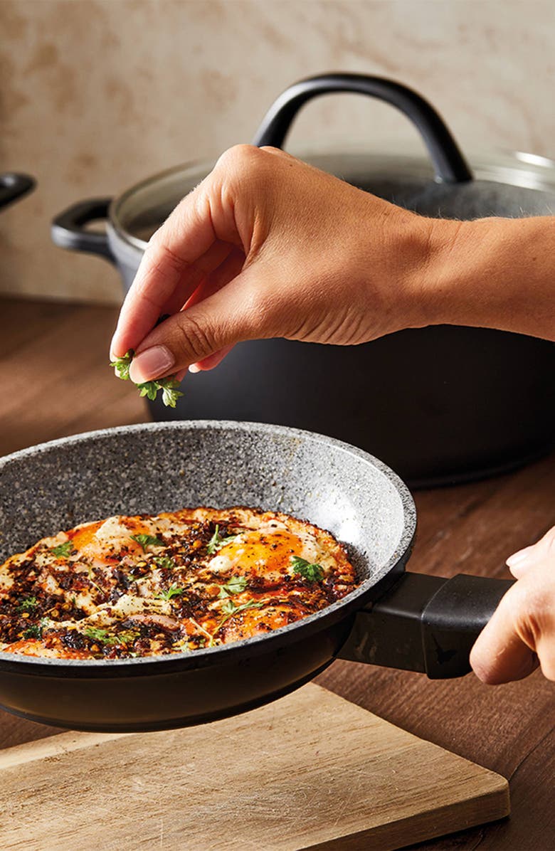 Cuisine::pro<sup>®</sup> STONE X² Non Stick Frypan Twin Pack  26cm/10" & 30cm/12", Alternate, color, Black