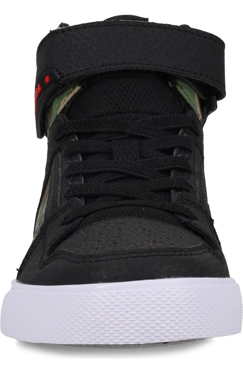 DC Shoes Kids' Pure HI High Top Sneaker, Alternate, color, Black Camo