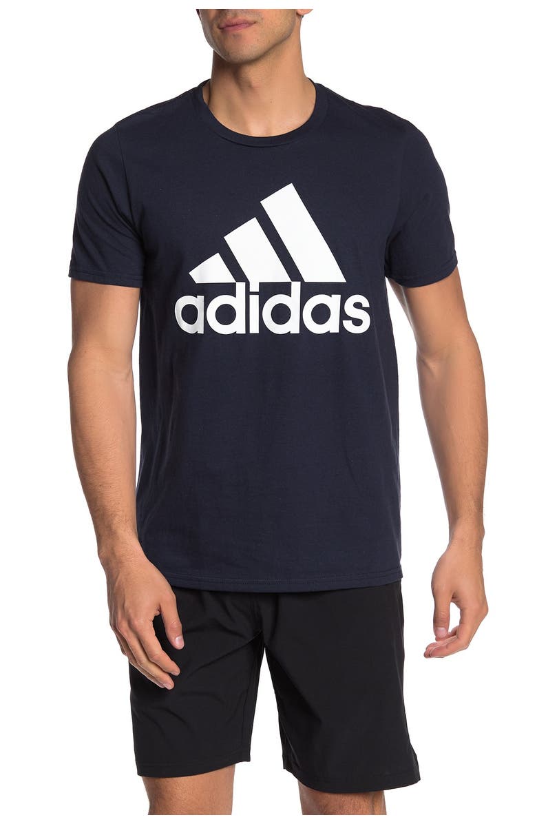 adidas Basic Badge of Sport Graphic Tee, Main, color, 