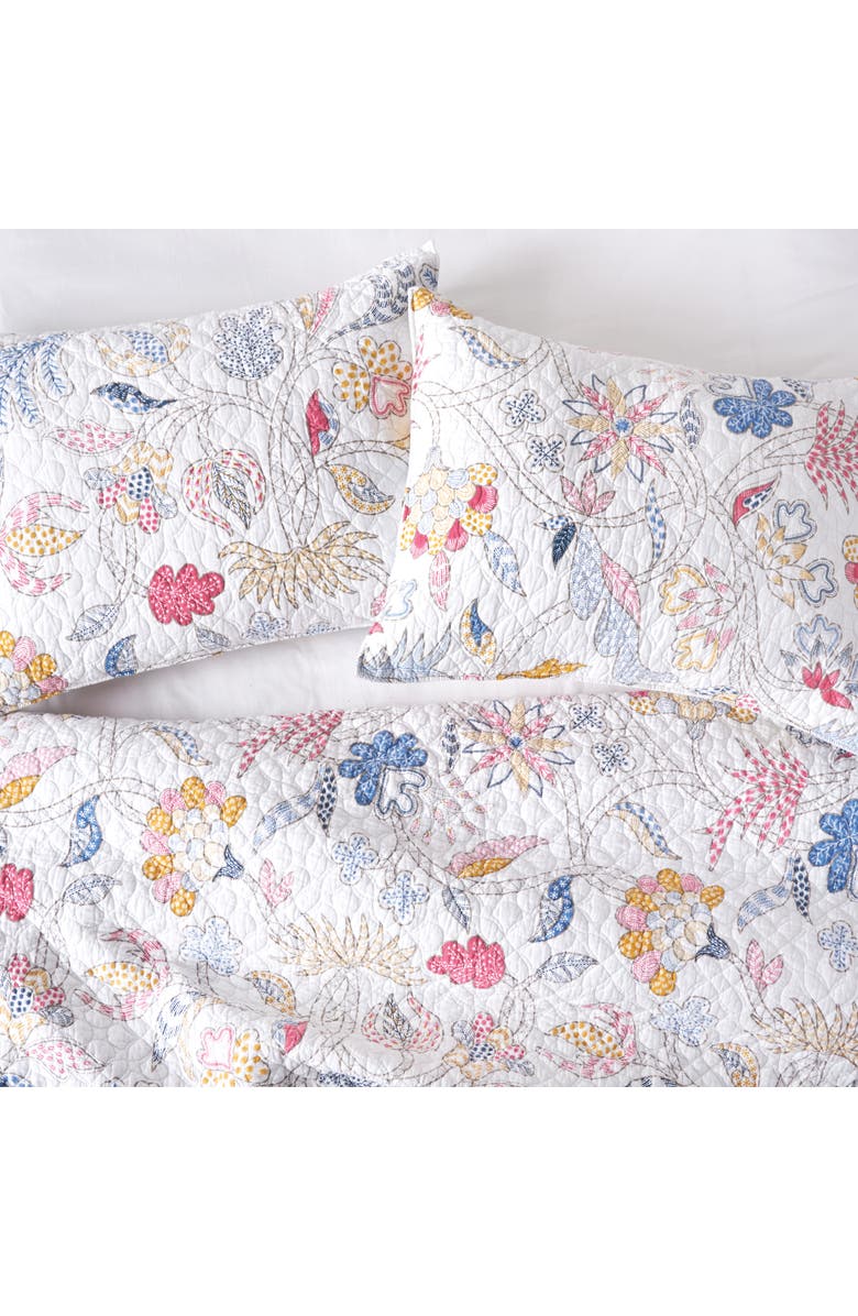 carol & frank Brie Lagoon Quilt, Alternate, color, White