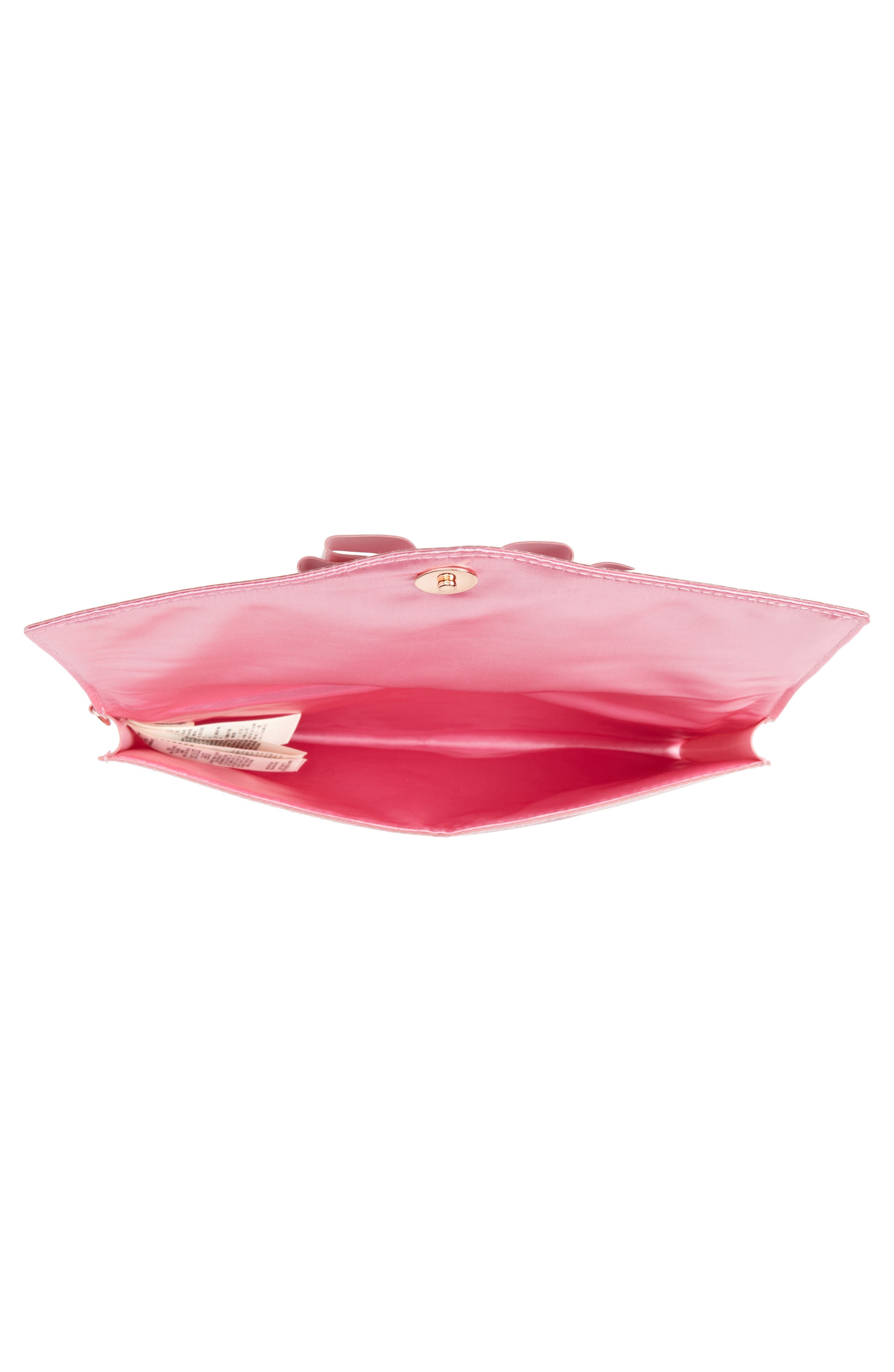 Cersei Envelope Clutch, Alternate, color, PINK