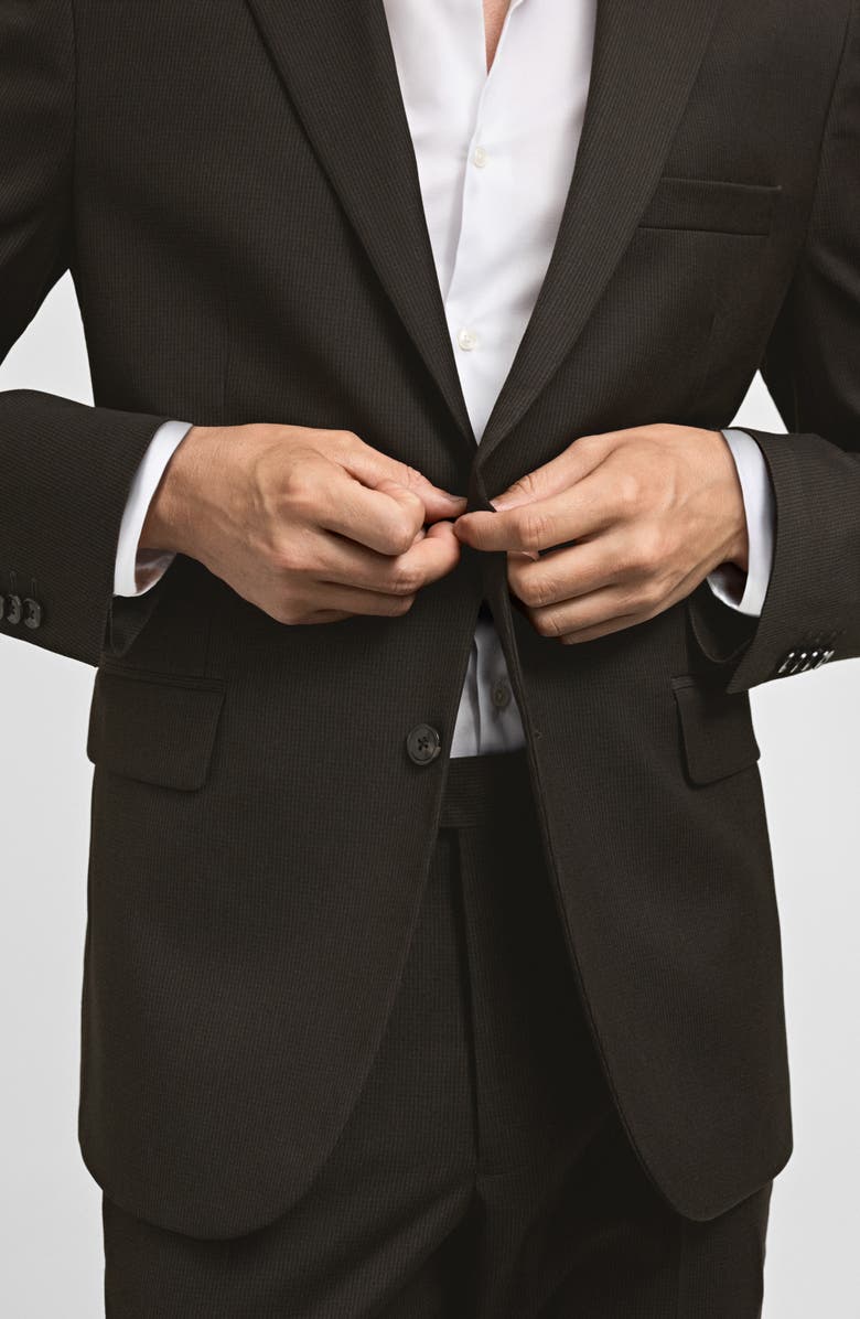 MANGO Slim Fit Stretch Sport Coat, Alternate, color, 