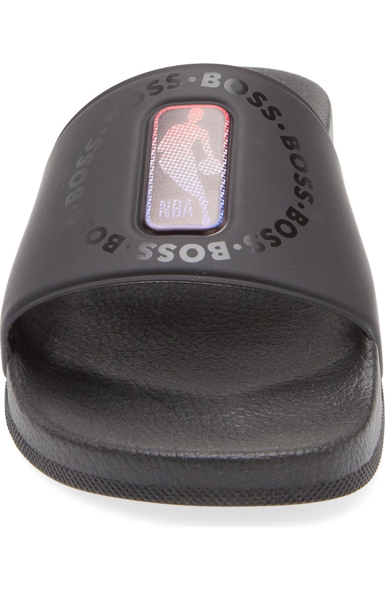 BOSS Bay It NBA Slide Sandal, Alternate, color,