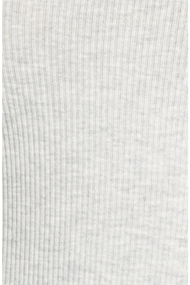 Stretch Cotton Rib Tank, Alternate, color, LIGHT HEATHER GREY