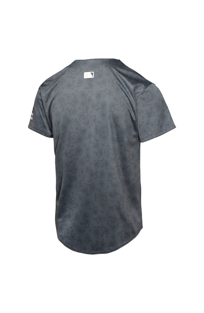 Nike Youth Nike Charcoal Washington Nationals City Connect Limited Jersey, Alternate, color,