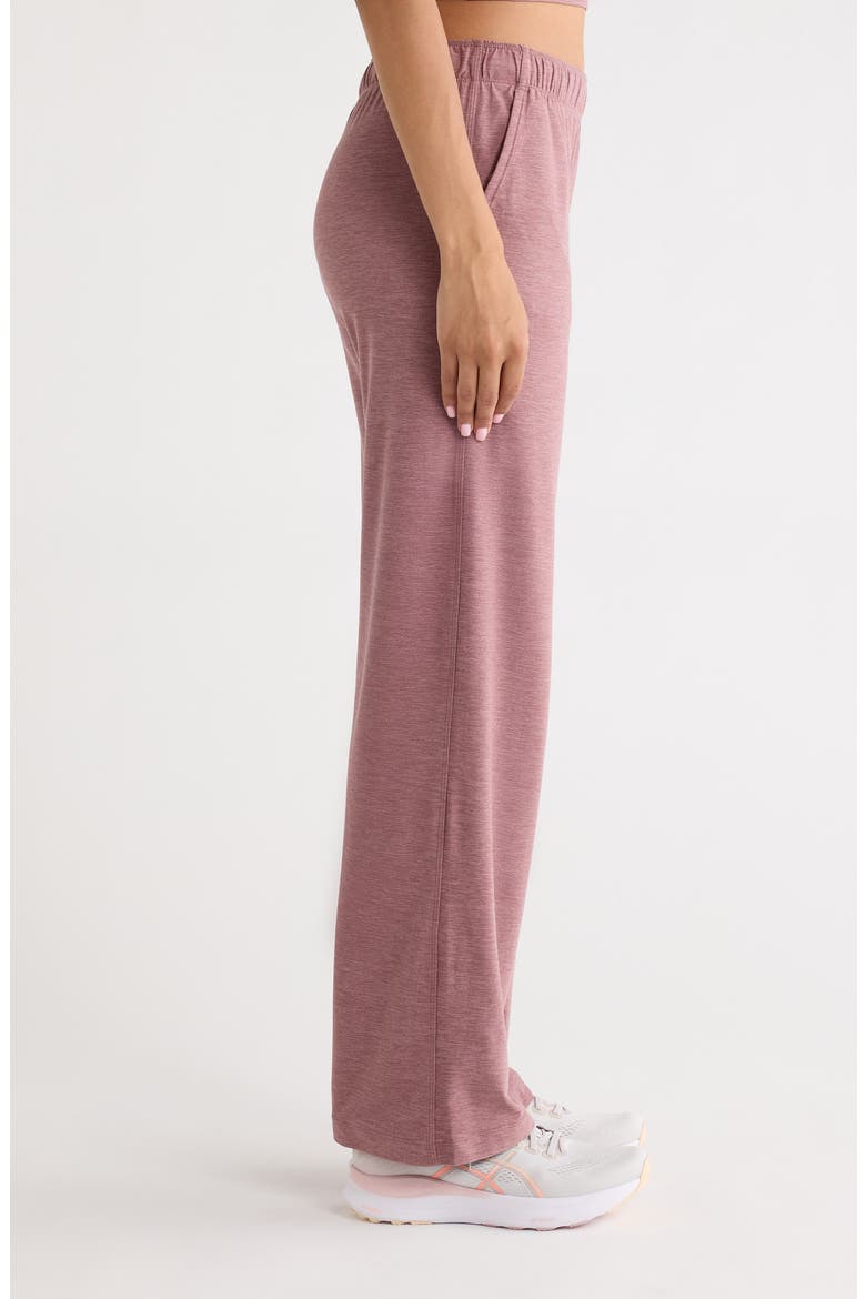 Restore Soft Straight Leg Pull-On Pants, Alternate, color, PURPLE SHAKE MELANGE