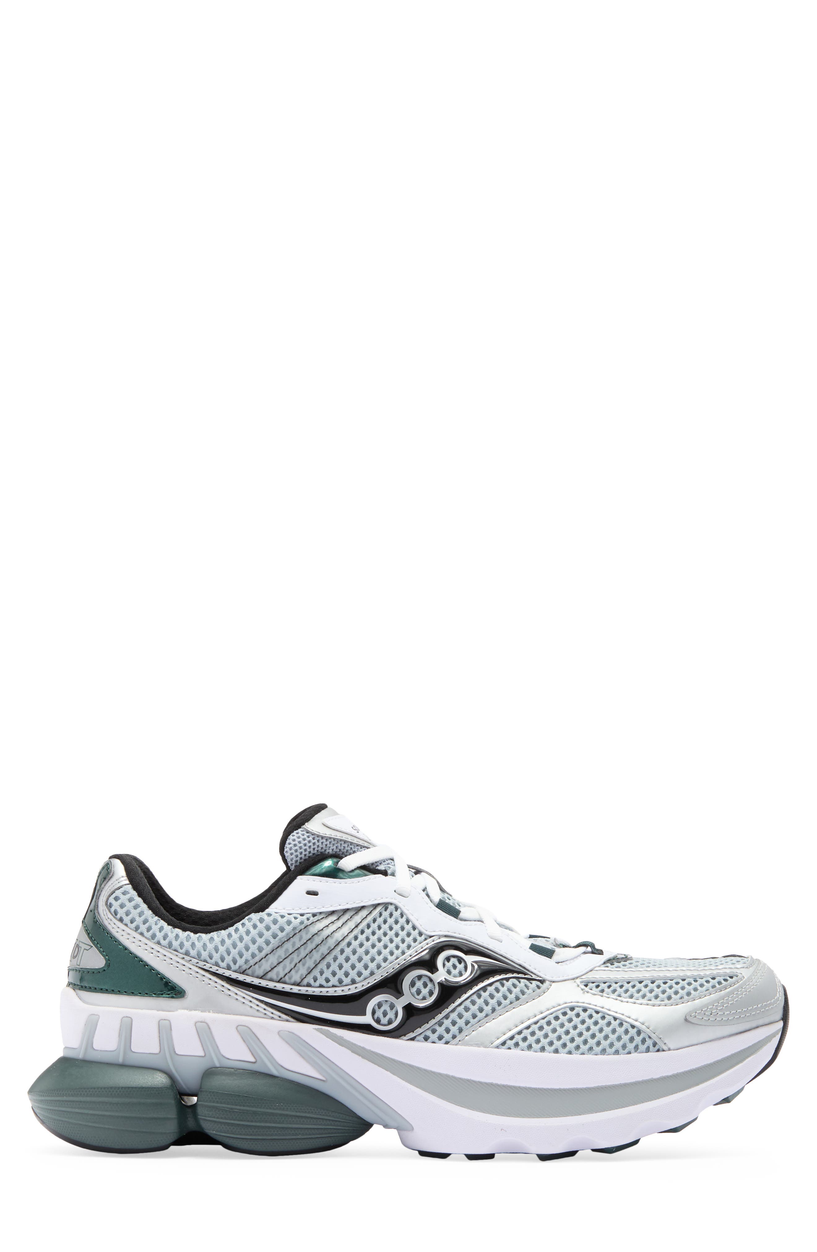 Saucony GRID NXT Sneaker, Alternate, color, Silver/ Green