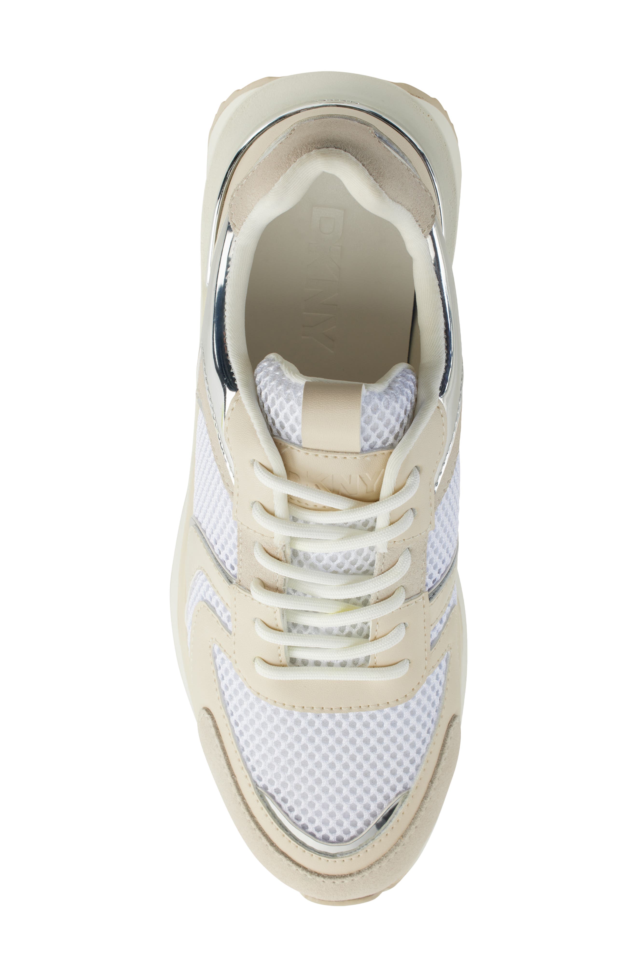 DKNY Amity SK24 Sneaker, Alternate, color, White/ Beige