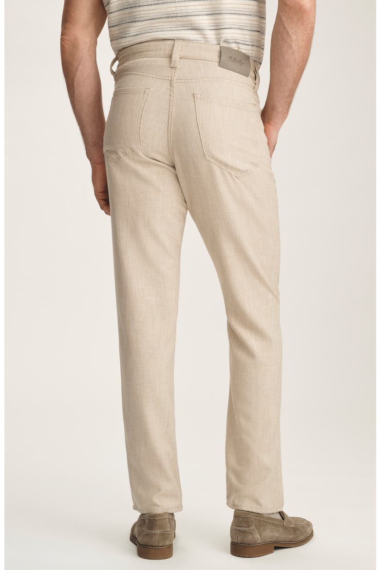 Charisma Relaxed Straight Leg Twill Pants, Alternate, color, WHEAT CROSS TWILL
