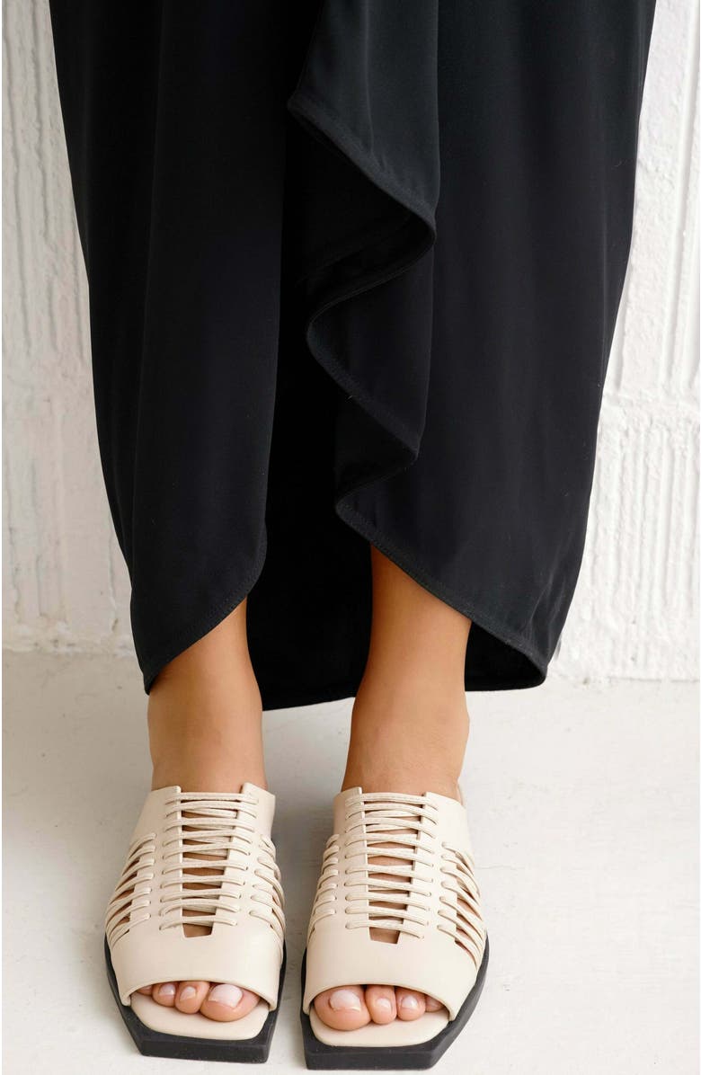 Daniella Shevel Gia Sandal, Alternate, color, Ivory