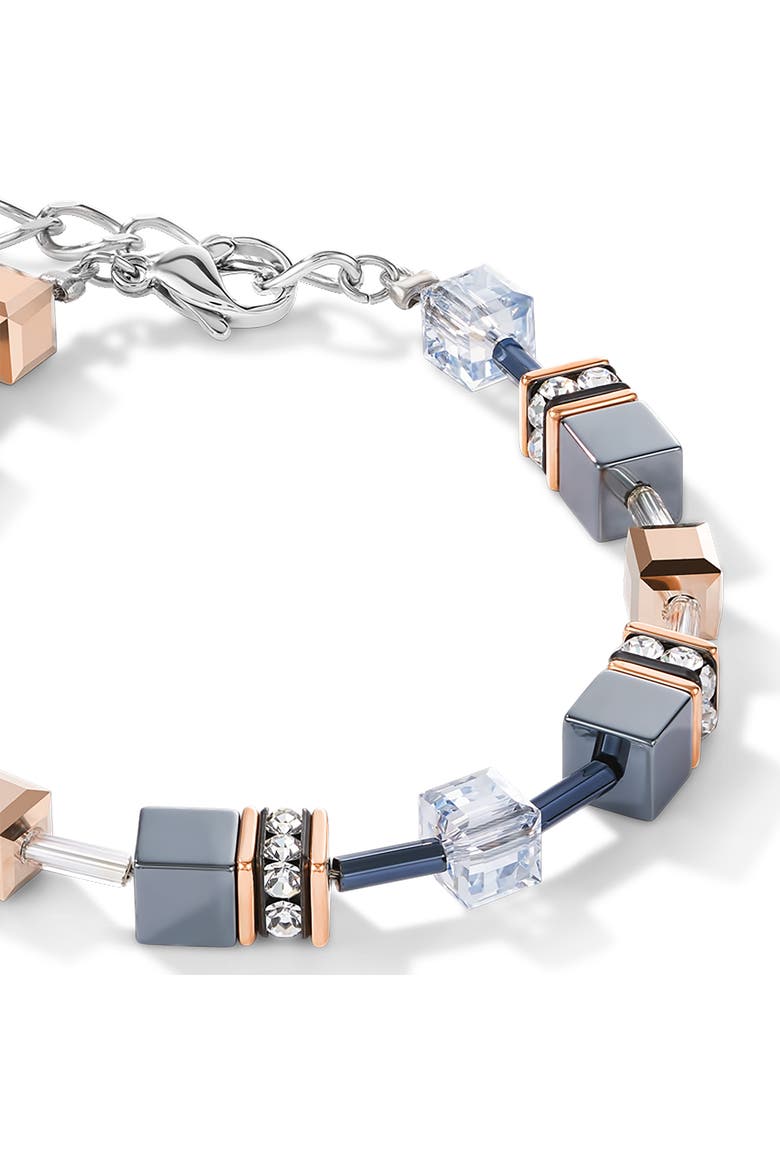 Geocube Bracelet, Alternate, color, Ice Blue