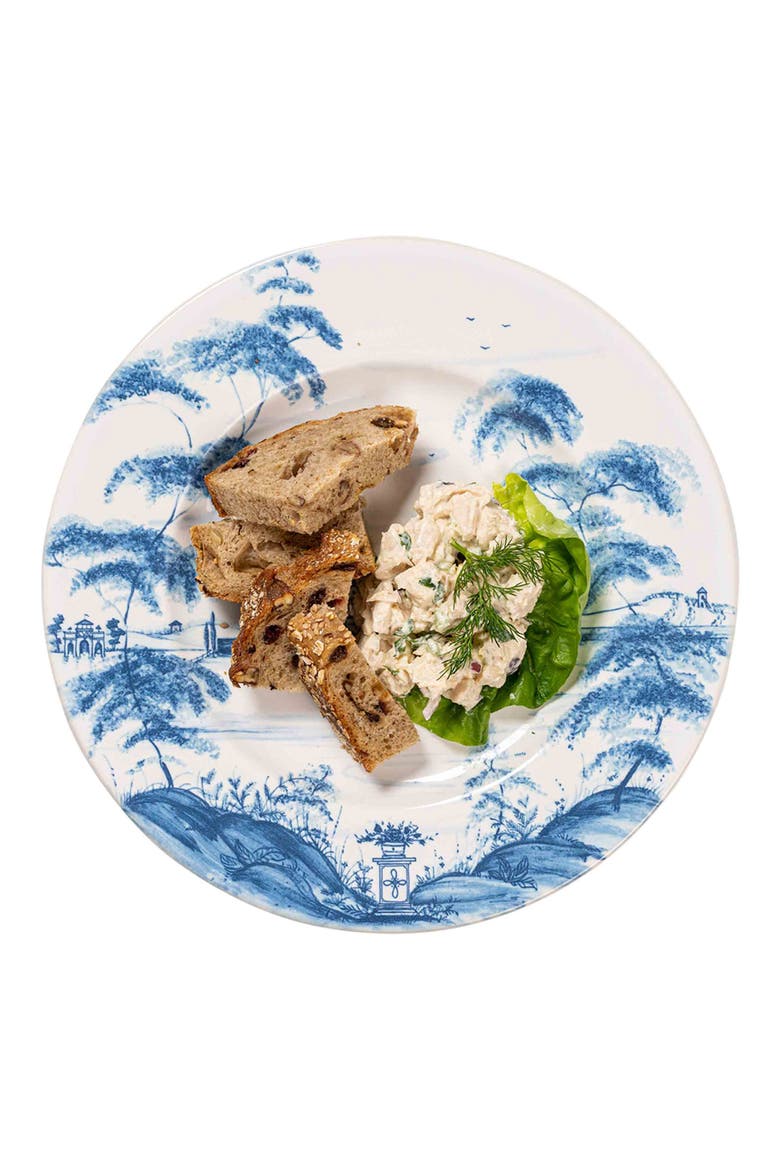 Country Estate Dinner Plate, Alternate, color, DELFT BLUE