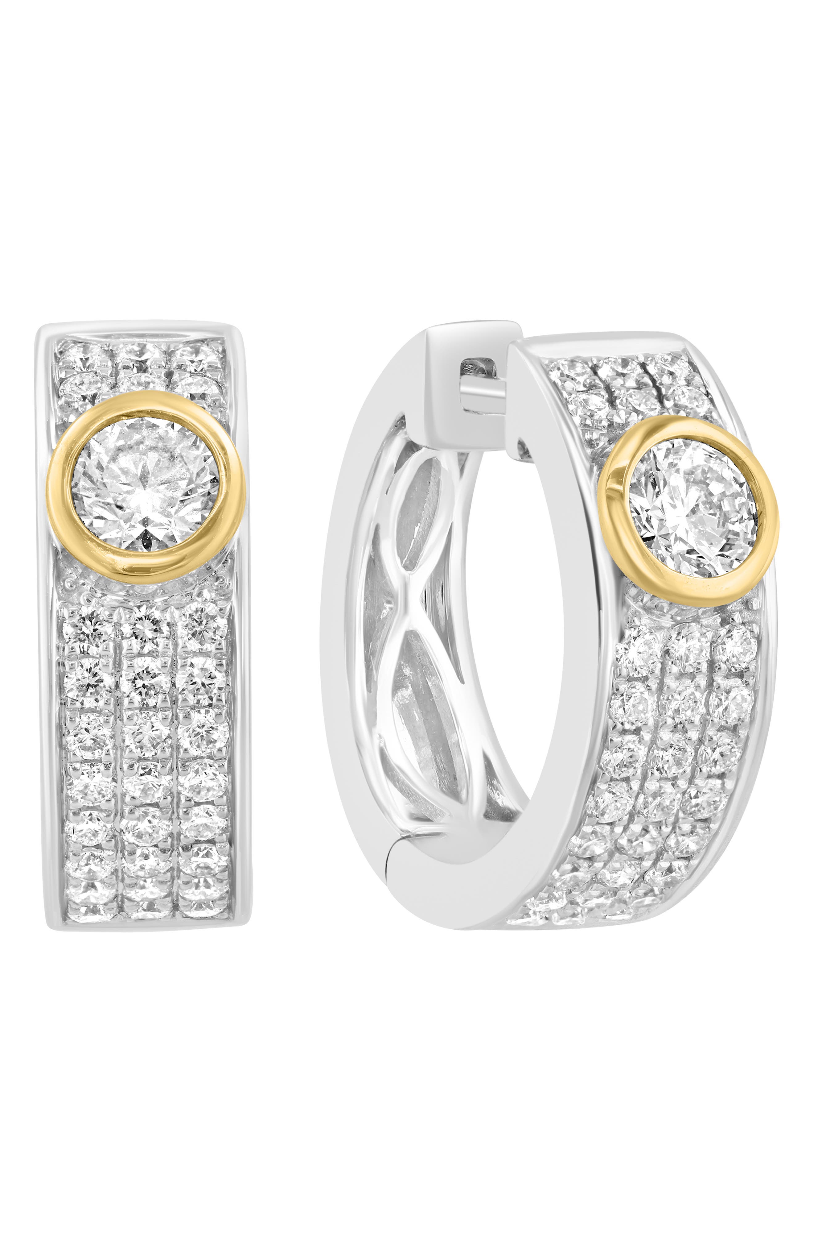 EFFY Lab Grown Diamond Huggie Hoop Earrings